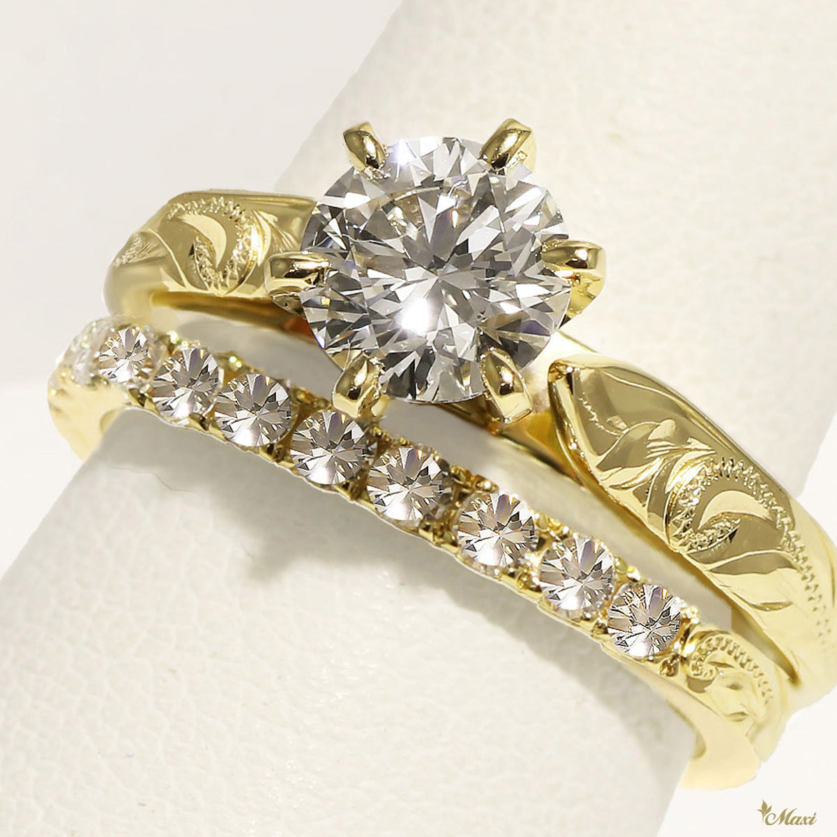 Hawaiian-Style Diamond rings