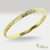 [14K Gold] 6mm Open Bangle Bracelet/ Barrel *Made-to-order*TRDSP