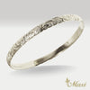 [14K Gold] 6mm Open Bangle Bracelet/ Barrel *Made-to-order*TRDSP