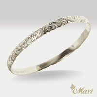 [14K Gold] 6mm Open Bangle Bracelet/ Barrel *Made-to-order*TRDSP