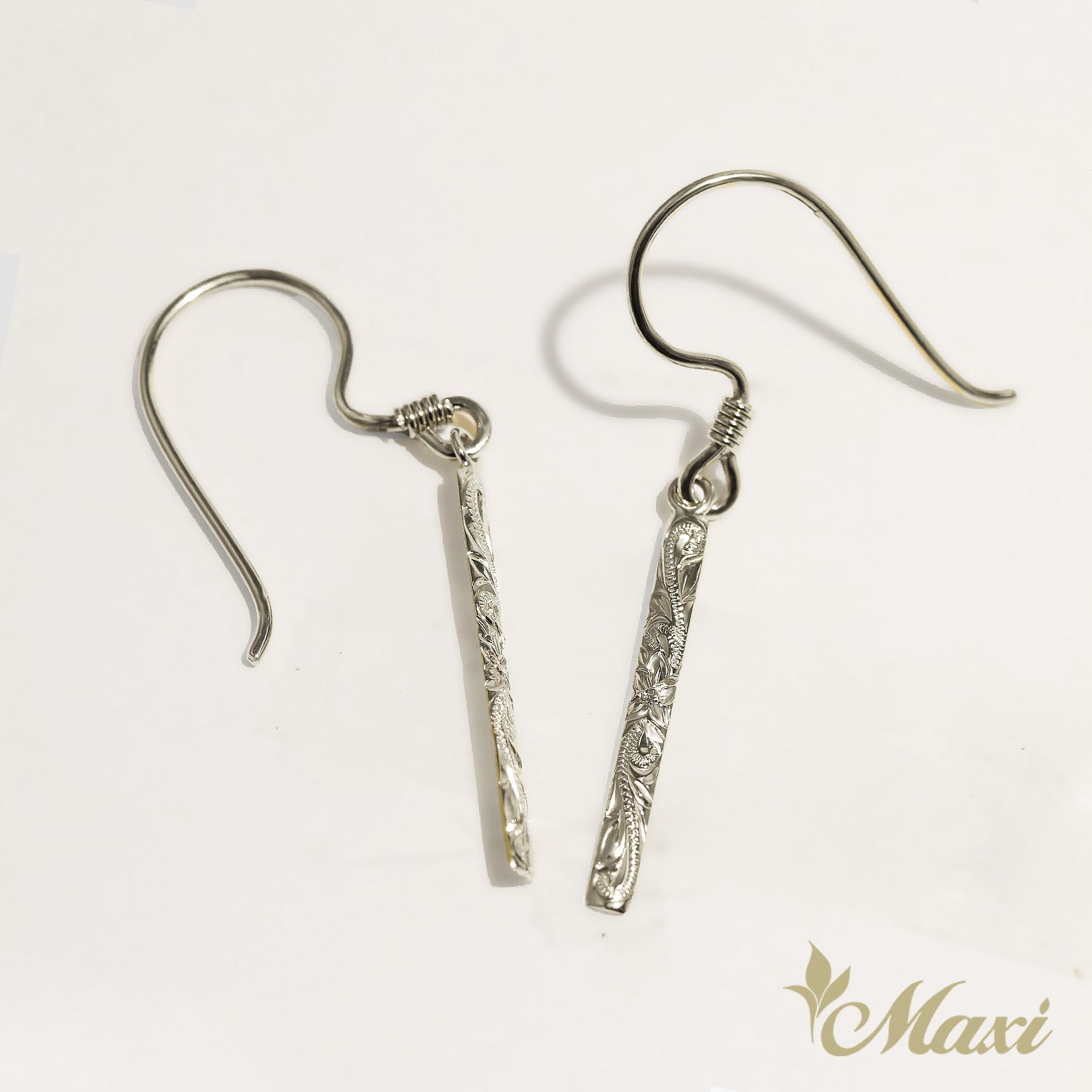 Bar Pierced Earring_Small_2mm [14K/18K Gold]