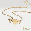 [14K Gold] Honu(Hawaiian Sea Turtle) Bracelet *Made-to-order*(TRD)