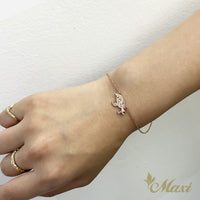 [14K Gold] Honu(Hawaiian Sea Turtle) Bracelet *Made-to-order*(TRD)