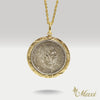 King Kalakaua Coin Pendant Small [14K/18K Gold] 