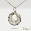 King Kalakaua Replica Coin Pendant Large [14K Gold]