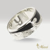 [Silver 925] Enamel Wave Ring Small 8mm (R0298) 