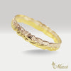 2.5mm Rainbow Pinky Ring_0.5mm thick [14K Gold]