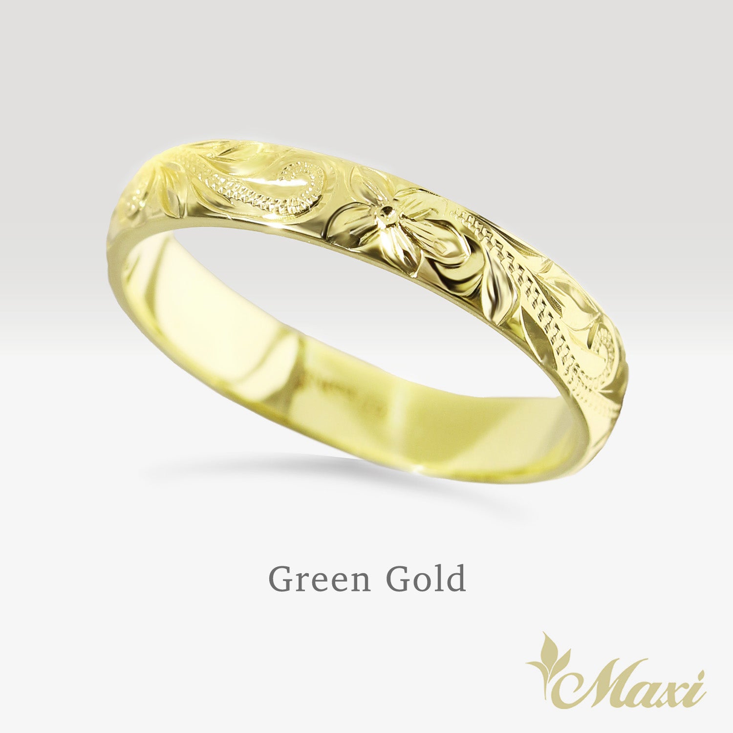 3mm/4mm Lightweight Hawaiian Ring [14K Gold]