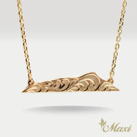 Diamond Head Necklace Large [14K Gold] 