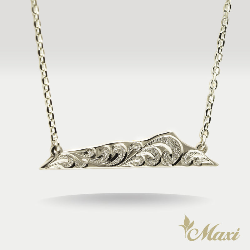 Diamond Head Necklace Large [14K Gold] 