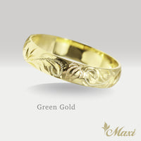 4mm Honu_Hawaiian Sea Turtle Ring [14K/18K Gold/Platinum]