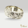 8mm Honu_Hawaiian Sea Turtle Ring [14K/18K Gold·Platinum]