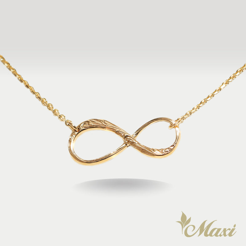 Infinity Necklace [14K/18K Gold]