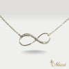 Infinity Necklace [14K/18K Gold]