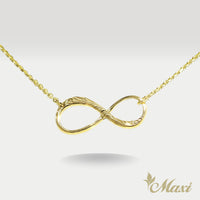Infinity Necklace [14K/18K Gold]