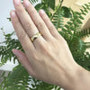6mm Inner Engraved Ring_Barrel-Shaped [14K/18K Gold/Platinum]