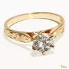 1 carat Ethical Lab-Grown Diamond Engagement Ring [14K/18K Gold] 
