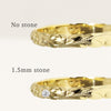 [14K/18K Gold/Platinum] 2.5mm Barrel Ring_Cut Out Edge *Made to Order* (R0133_2.5)