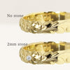 [14K/18K Gold/Platinum] 5mm Barrel Ring_Cut Out Edge *Made to Order* (R0133_5)