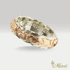 Two Tone Ring 6mm/4mm [14K/18K Gold]