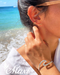 Nalu Pierced Earring [14K/18K Gold]