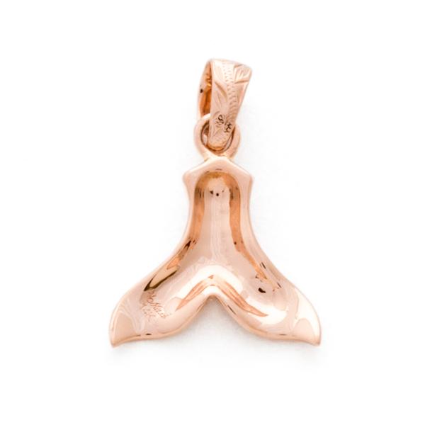Whale Tail Pendant [14K/18K Gold]