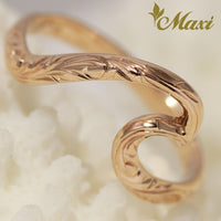 Nalu Wave ring _large_rose gold
