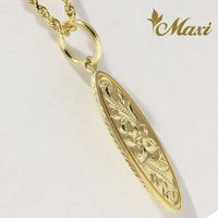 Surfboard Pendant Small [14K/18K Gold]