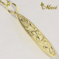 Surfboard Pendant Large [14K/18K Gold]