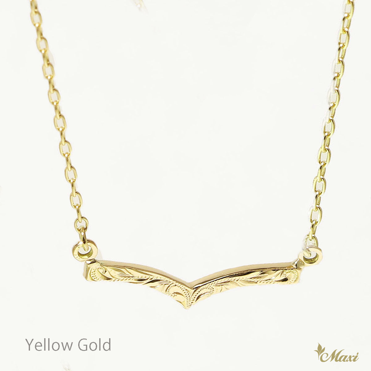 Kohola Whale Tail Necklace Small [14K Gold] 